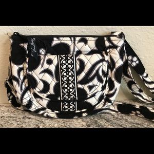 Vera Bradley “Lizzy” Crossbody Bag-Night and Day